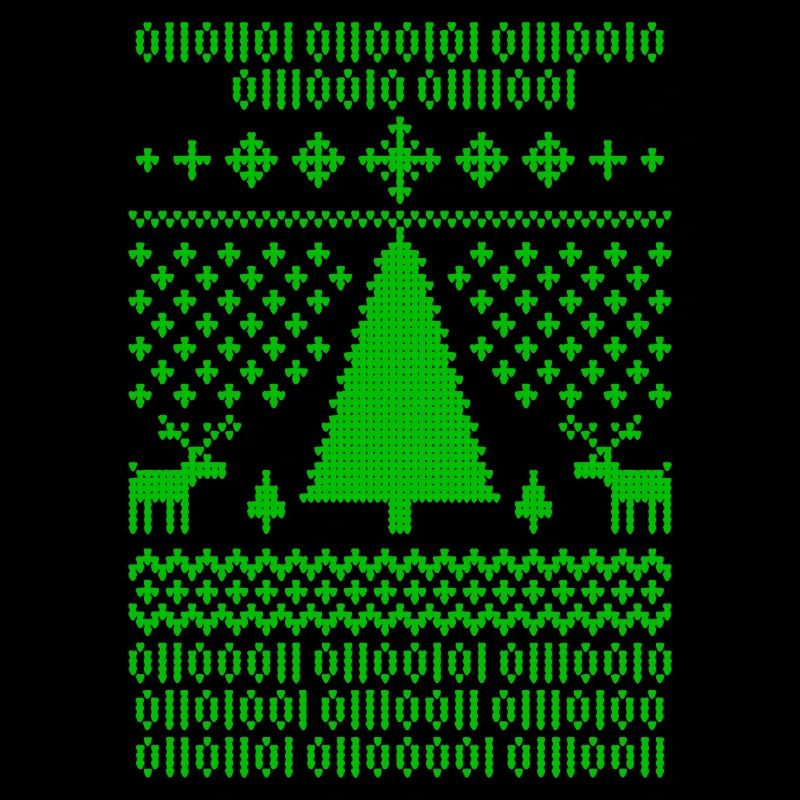 Ugly Christmas Binary Christmas