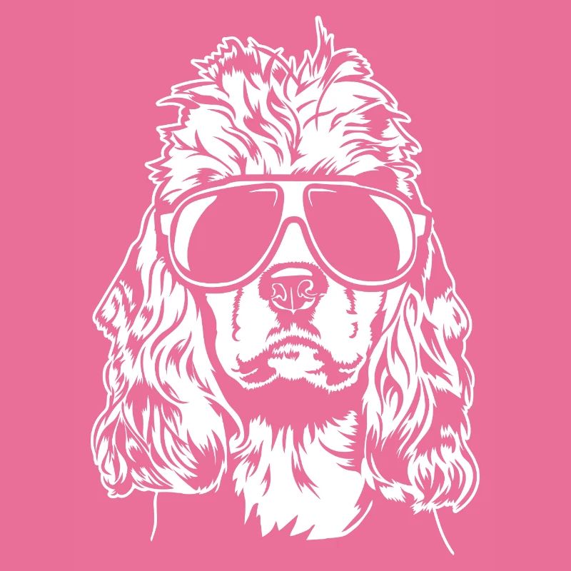 Cocker Américain Spaniel cool Portrait Wilsigns
