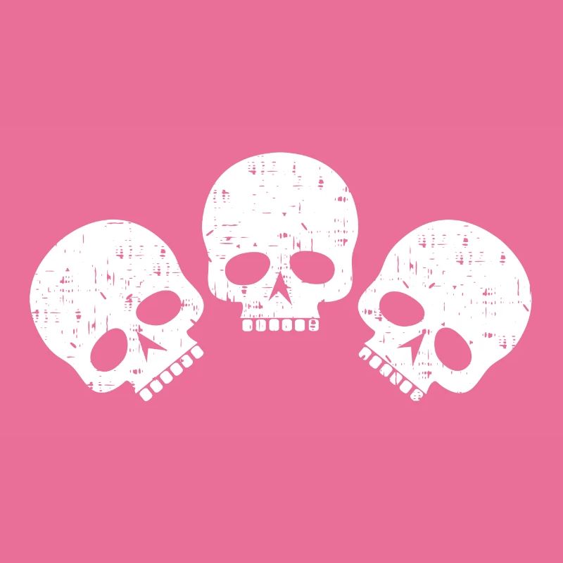 drei totenköpfe | three skulls