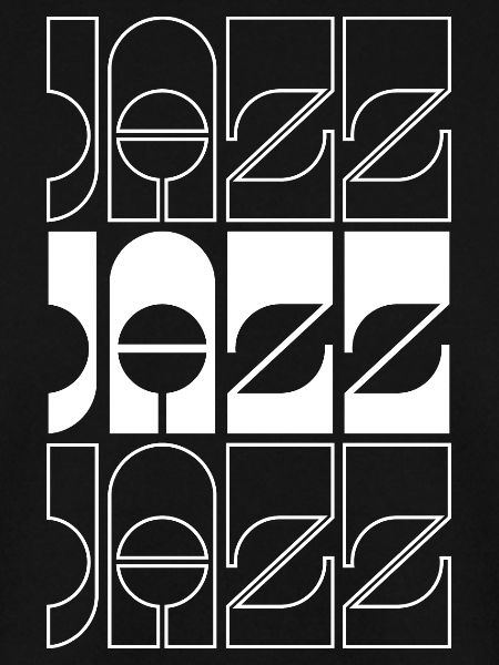 Mutiges Jazz-Logo-Design