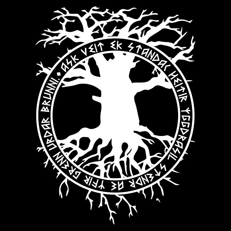 Tree Roots Yggdrasil Viking Mythology