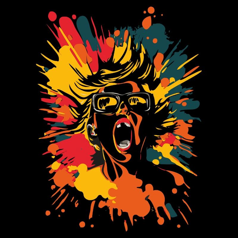 Crier en couleur