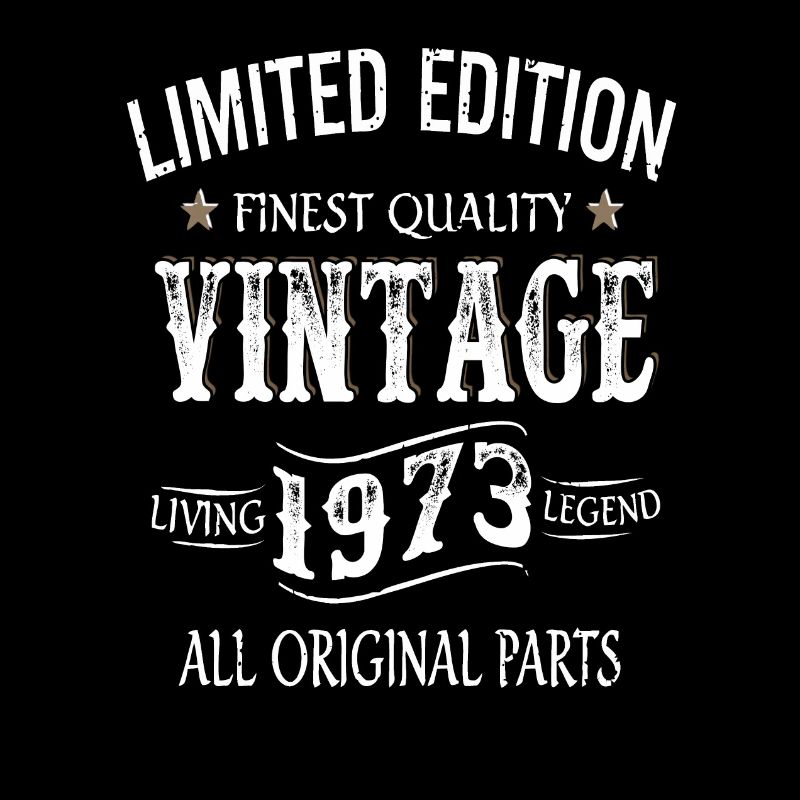 Édition limitée made in 1973 Vintage Original