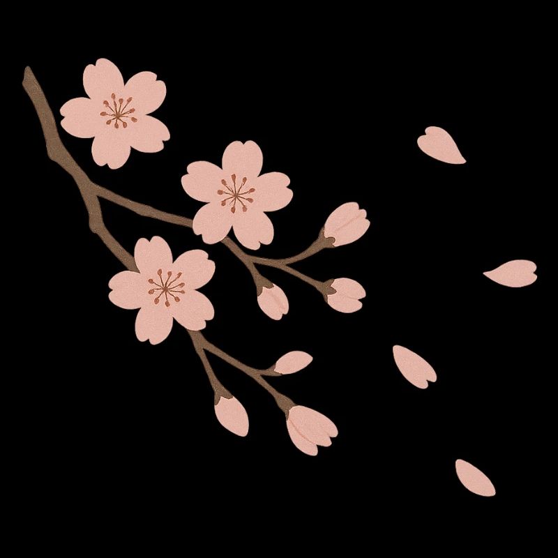 Japanische Kirschblüten