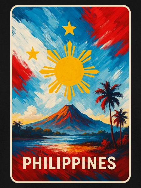 Conception des drapeaux des Philippines