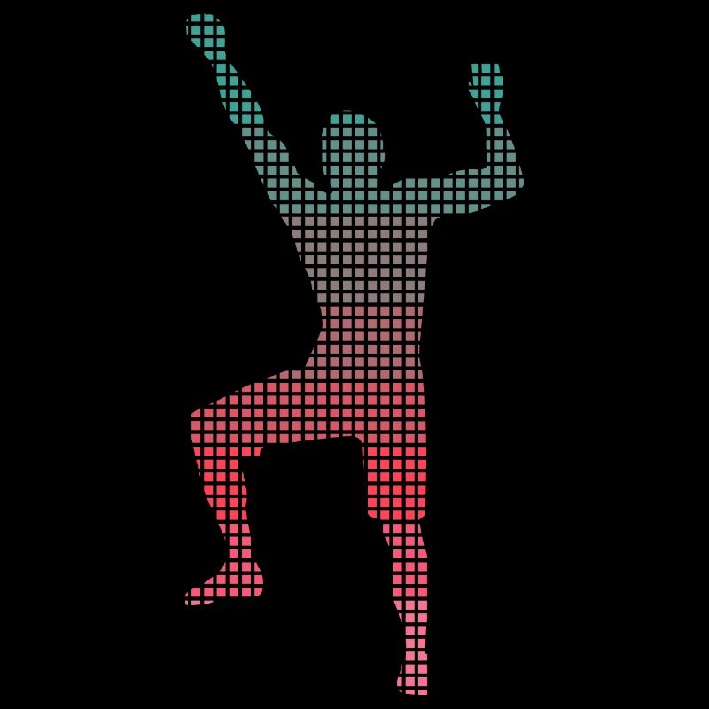 Escalade Montagnes Grimpeurs pixelisés Bloc