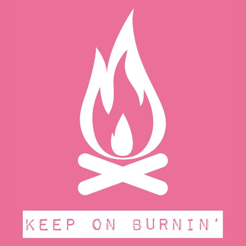 Continuez à brûler - feu de camp confortable