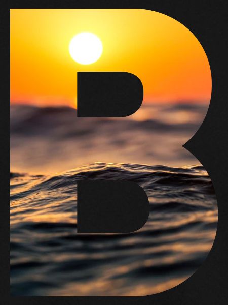 B