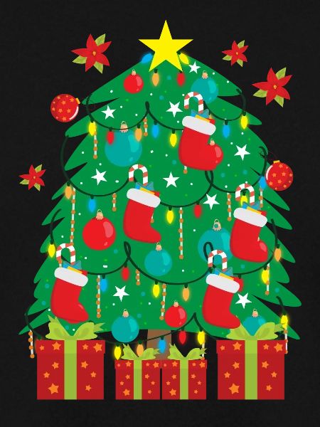 Weihnachtsbaum - Tanne - Christbaum - Geschenk