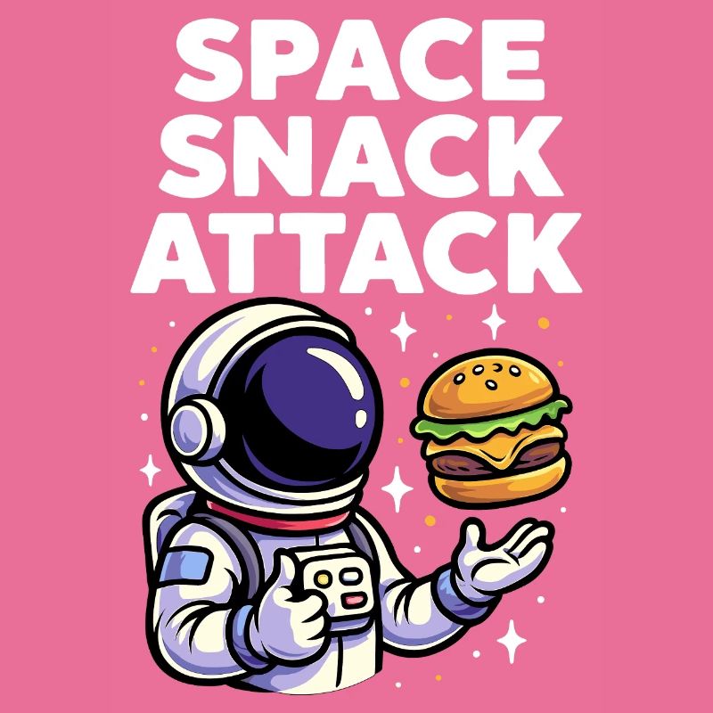 Burger d'astronaute, snack spatial, attaque