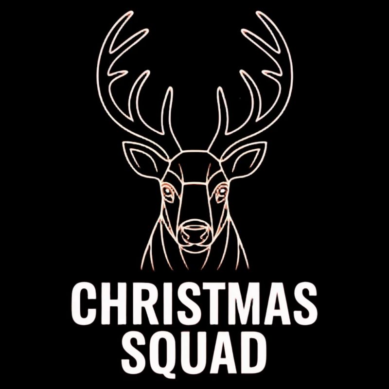 Neon Deer Squad Christmas