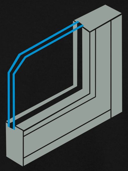 Aluminiumprofil Fenster