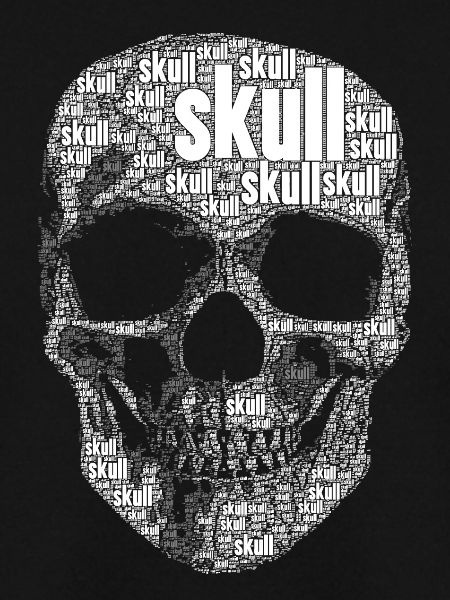 Totenkopfmotiv "skull"
