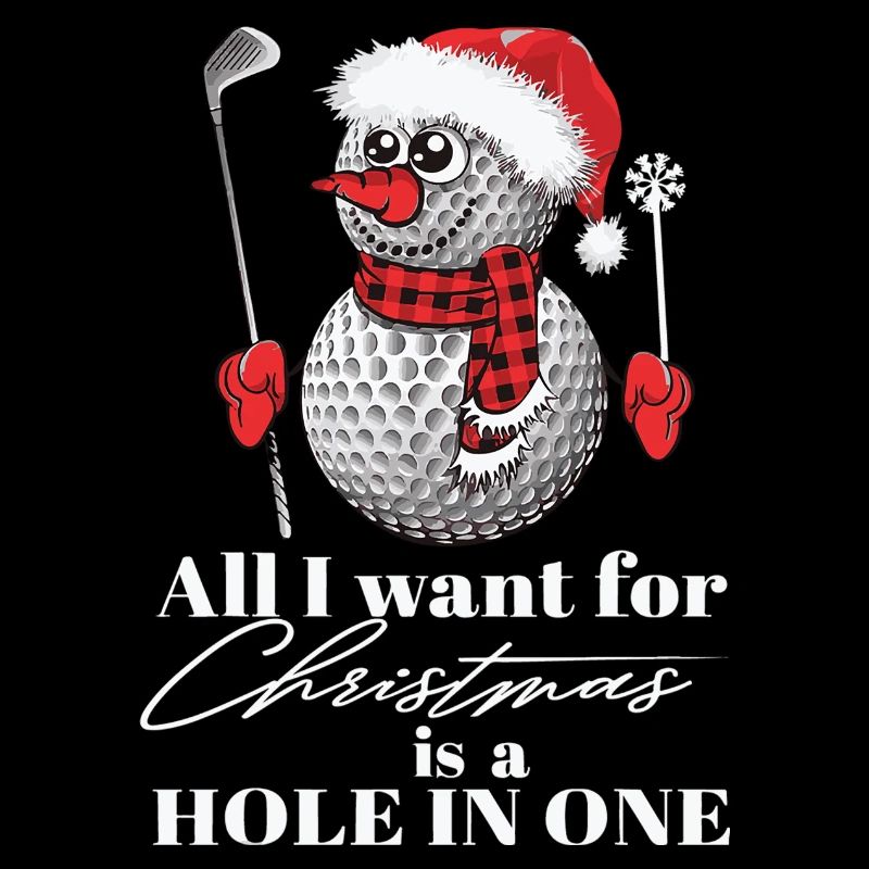 Je veux un trou dans une balle de golf pour Noël