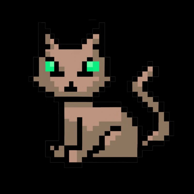 Cat Pixelart Pixels
