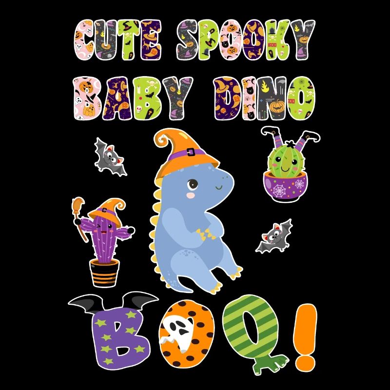 Mignon Spooky Baby Dino Halloween Boo 2