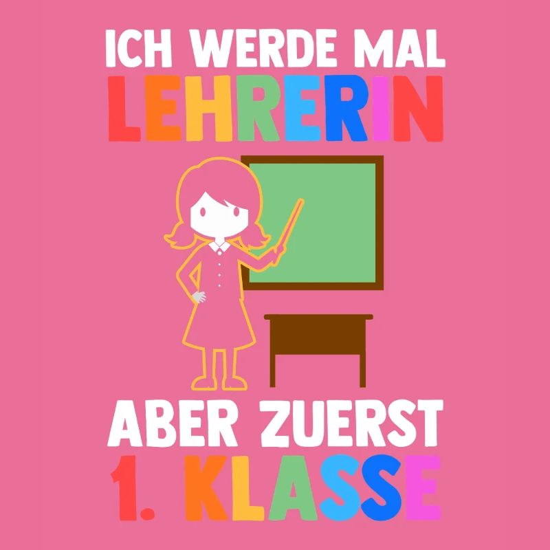 Lehrerin Erste Klasse Einschulung Schulkind