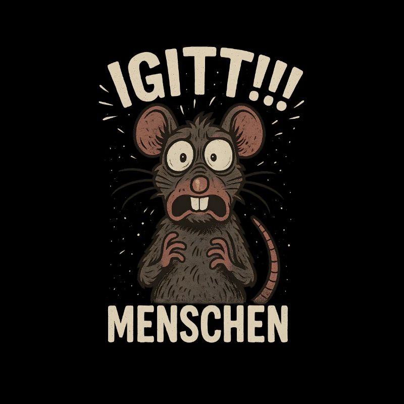 Igitt menschen Ratte lustige maus