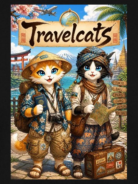 TravelCats: Katzen auf Entdeckungsreise
