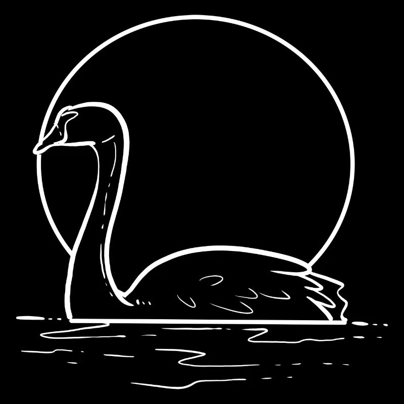 Beautiful Swan Painter Poison