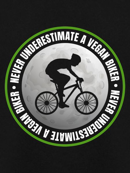 Herrliches veganes Biker -Zitat