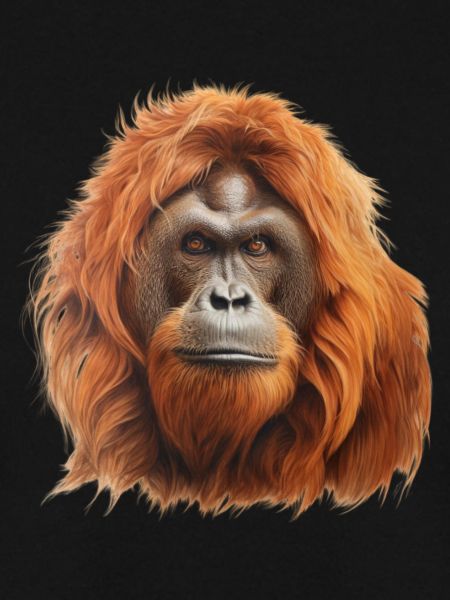 Der Borneo-Orang-Utan