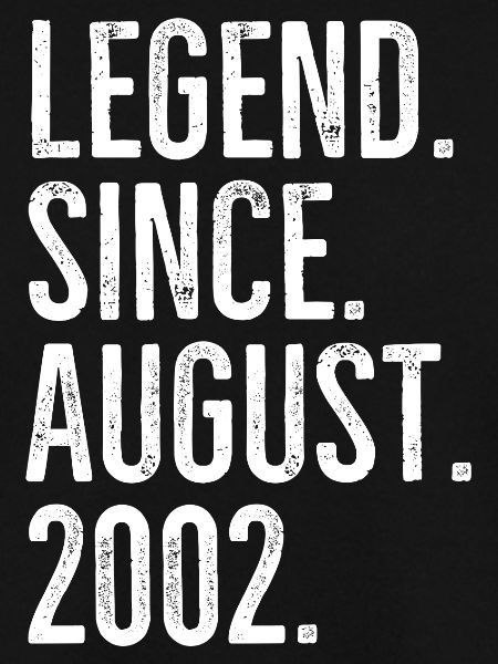 Legende seit August 2002