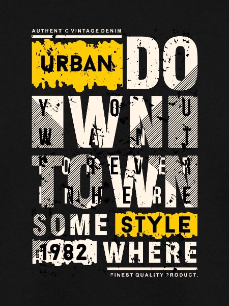 Urbaner Downtown-Stil