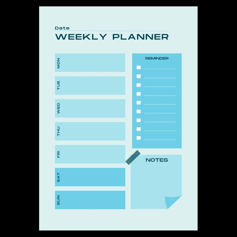 WeeklyPlanner