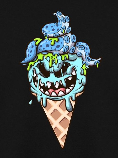 Eiswaffel-Monster