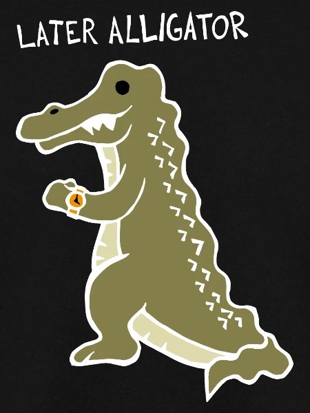 Later Alligator (White)