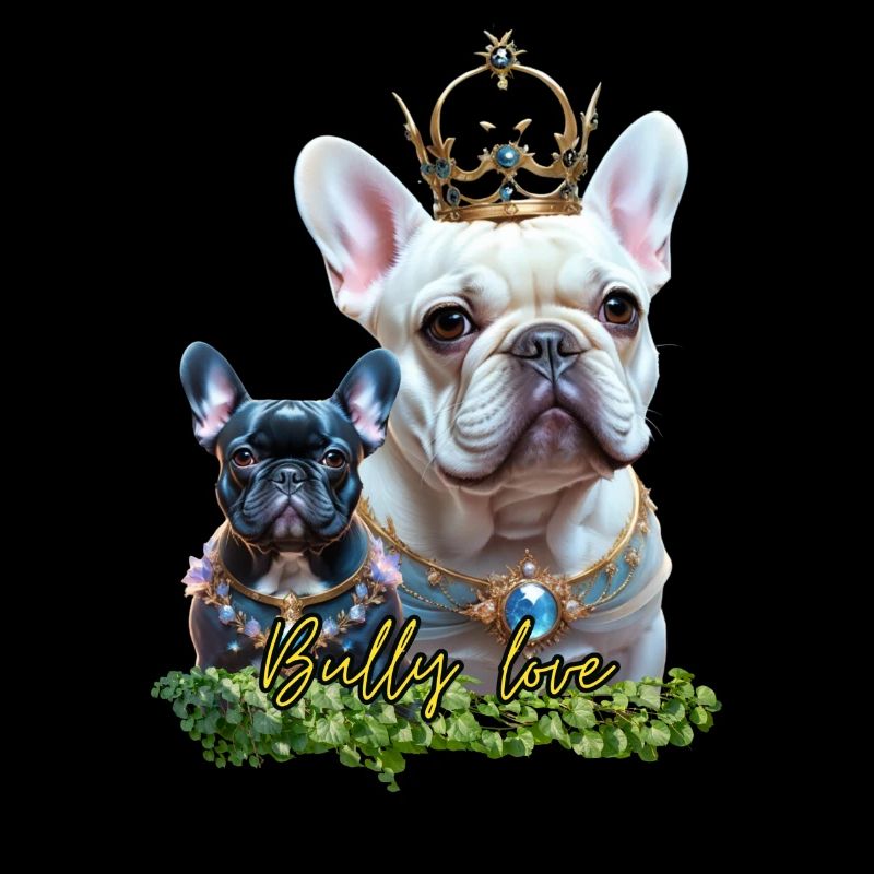 Chemise et accessoires de bouledogue français