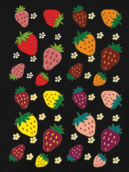 erdbeeren bunt