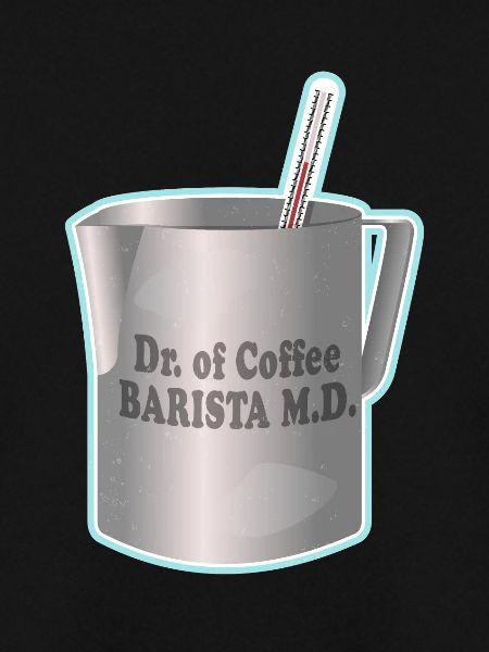 Barista beim Kaffeekochen