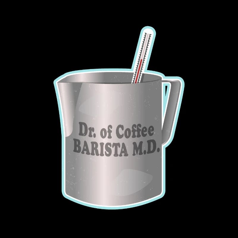 Barista beim Kaffeekochen