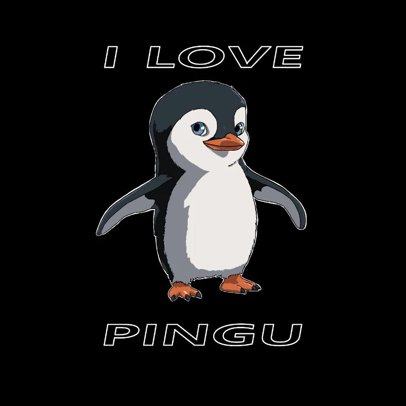 Niedliches Pinguin-Design
