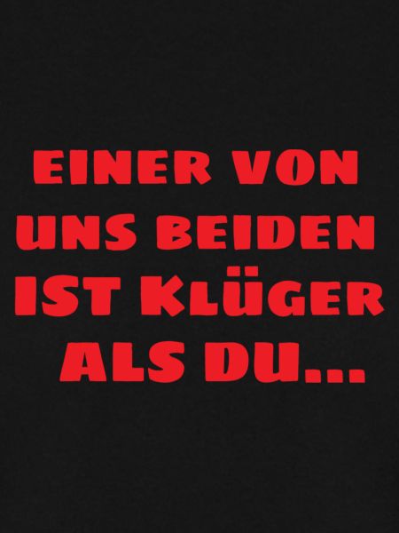 Einer von uns beiden