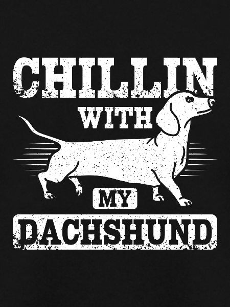 chillin with my dachshund