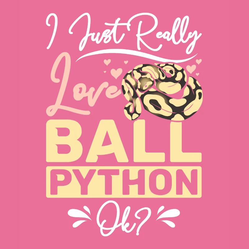 J’aime vraiment le python royal, d’accord ?