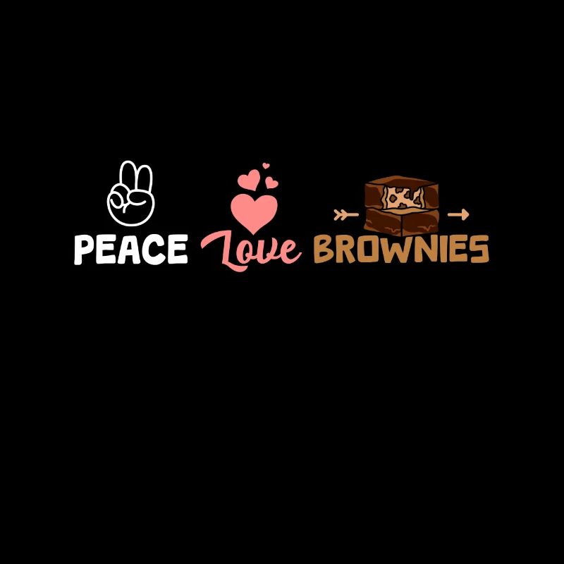 Peace Love Brownies