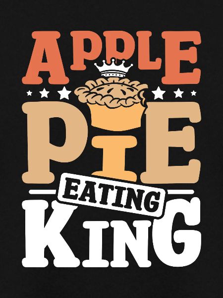 Apple pie eating king