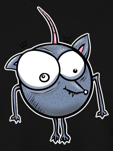 Mouse Rat Drawing