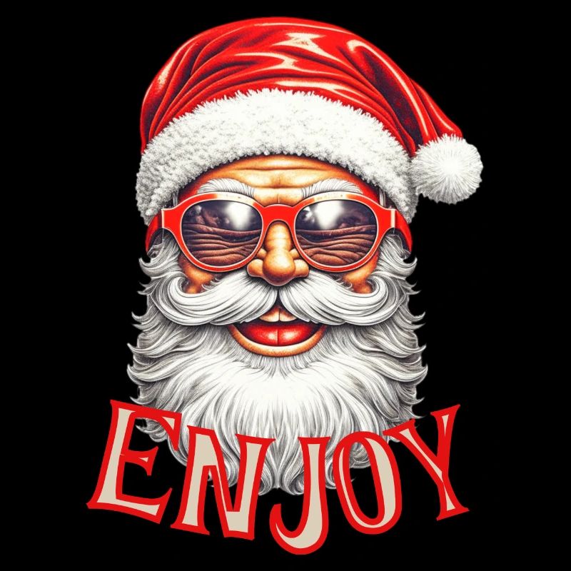 Santa Claus enjoy