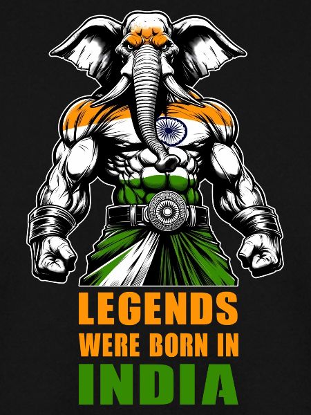 Indien Elefanten Legenden Design