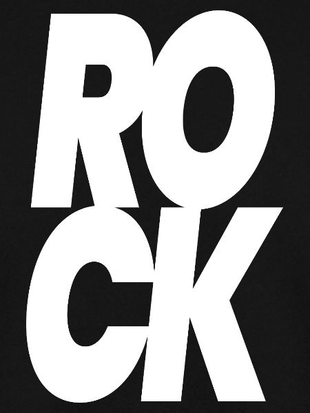 Rock Glyphs schwere Schriftzeichen