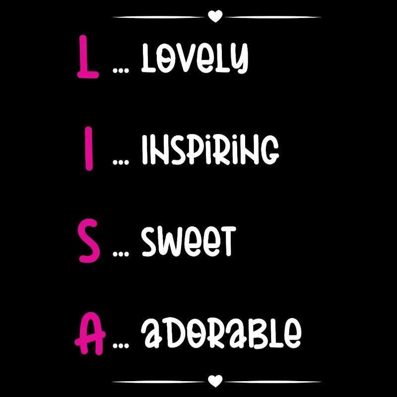 Lisa Name Akrostichon