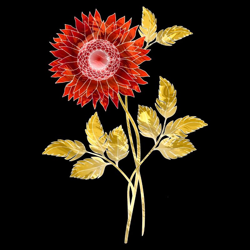 Colorful flower