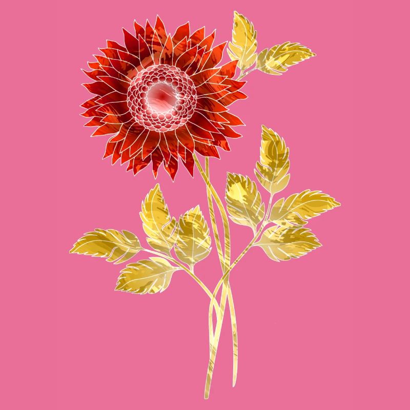 Bunte Blume