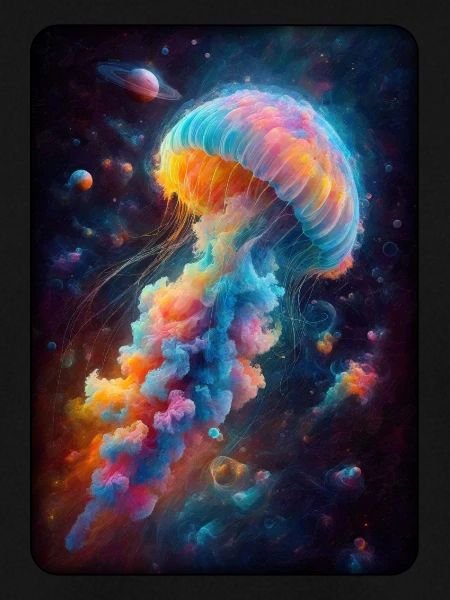 Cosmic Jellyfish Artwork