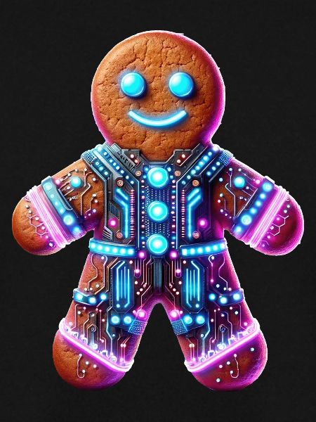 Cyberpunk Lebkuchenmännchen